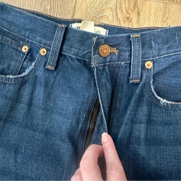 Madewell Baggy Straight Women's Medium Wash Denim Jeans Size 28 NWT - Picture 4 of 11